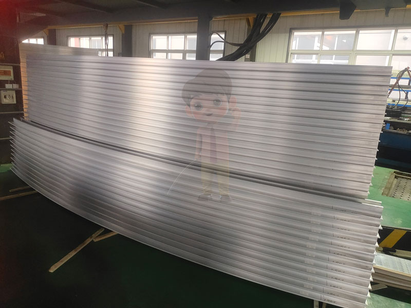 普通鋁型材拉彎在建筑中的應用：拉彎工藝帶來的設計美學與結構安全性